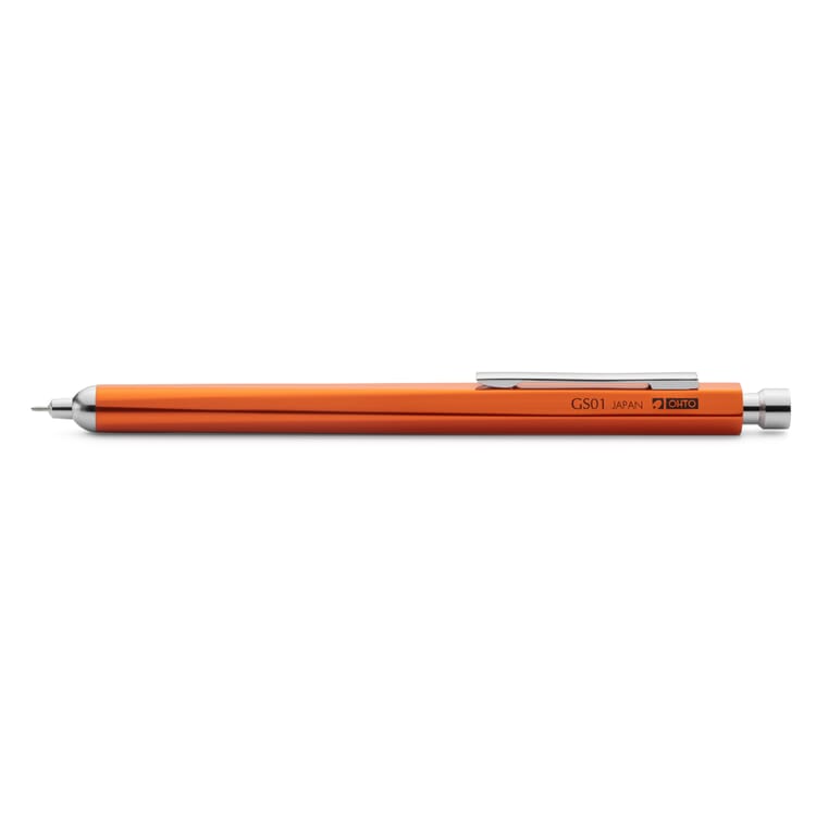 Fin blygel-rollerball i aluminium, Orange