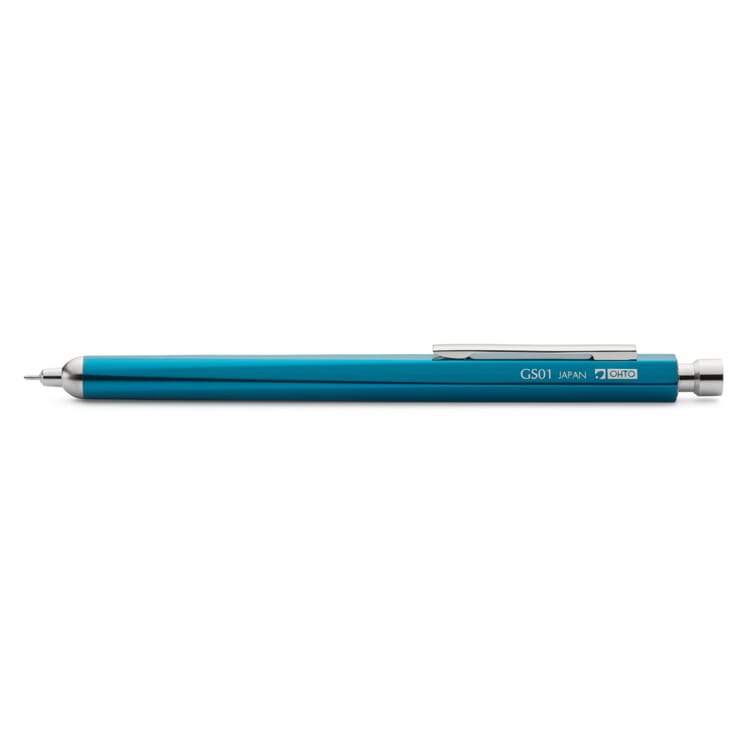 Fin blygel-rollerball i aluminium, Blue