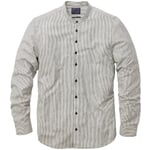 Men's striped shirt White-Black