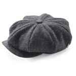 Herenpet Harris Tweed Antraciet