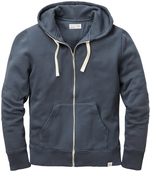 Heren capuchonjas Denim