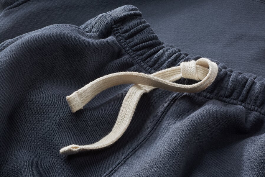 Herren-Sweatpants Denim, Detailsicht