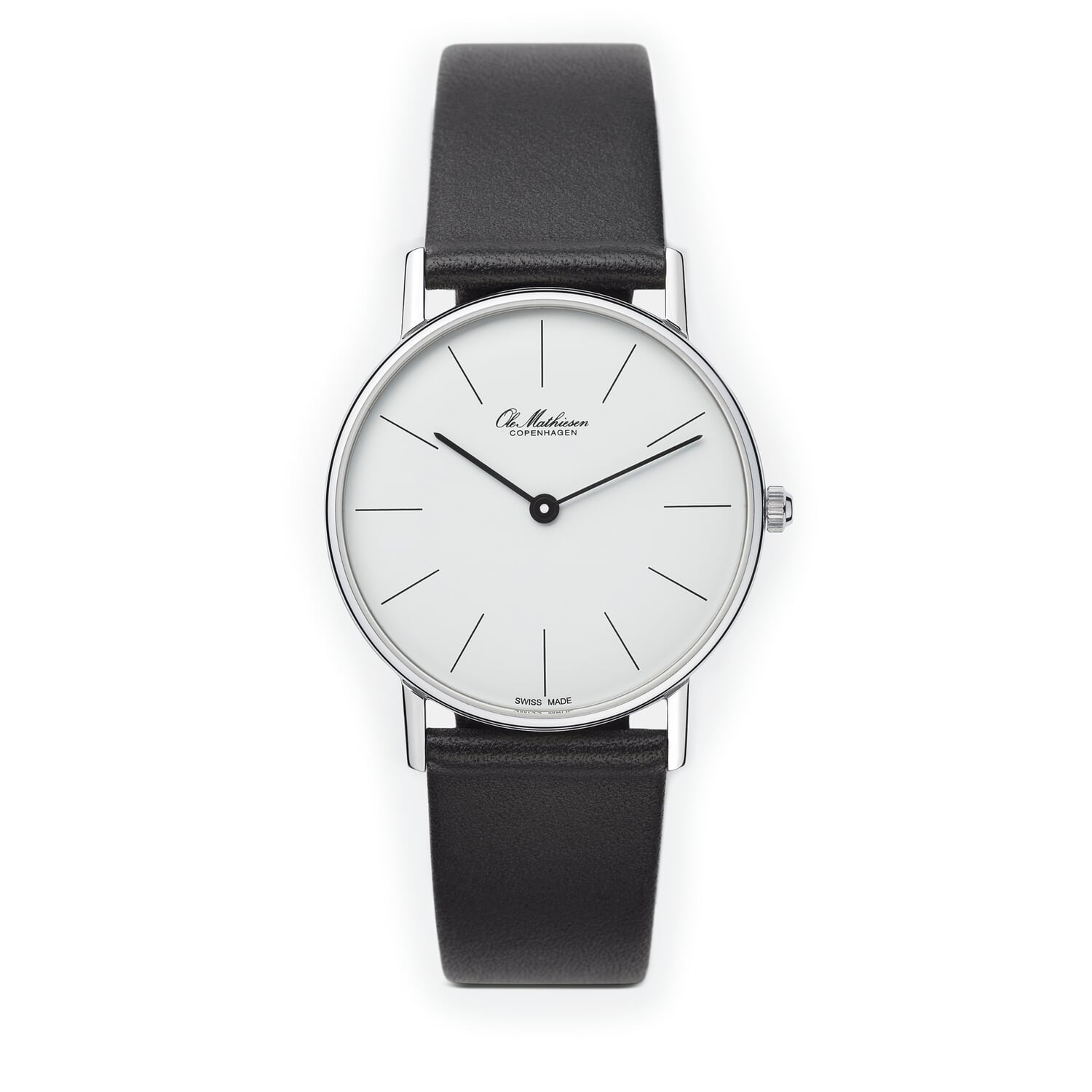 Armbanduhr 1962 Classic Ø 33 mm Quarz, Lederarmband | Manufactum