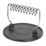 Roast and grill food press cast iron