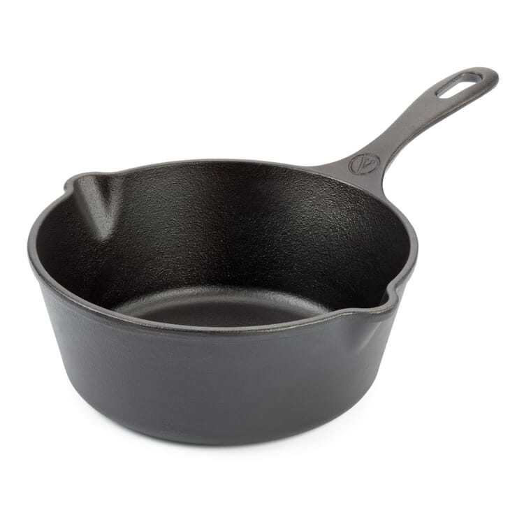 Saucepande af støbejern