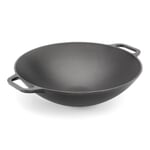 Wok-pande af støbejern