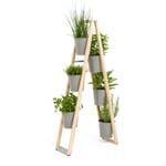 Escalera para plantas de interior y exterior Gris