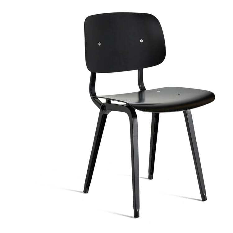 Chair Revolt, Black / Deep black RAL 9005