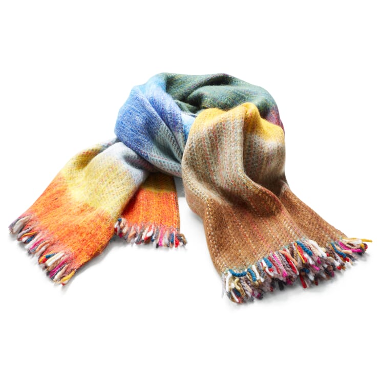Ladies woven scarf, Multicolor