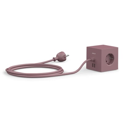 Top 10 👍 Avolt Square 1 USB Extension Cord, Rusty Red 🌟