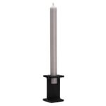 Candlestick Tete 1 Black, galvanized