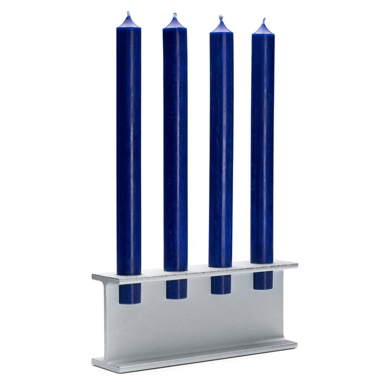 Candlestick Tete 4, Galvanized