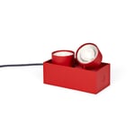 Indoor Ground Spotlight Wittenberg Red