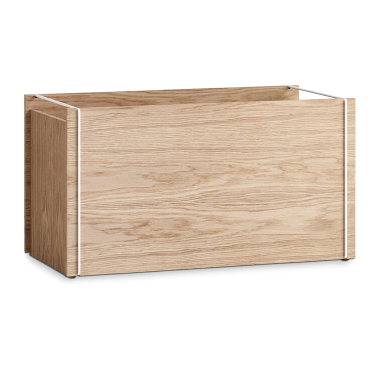 Stapelkiste Storage Box, Bügel: Weiß