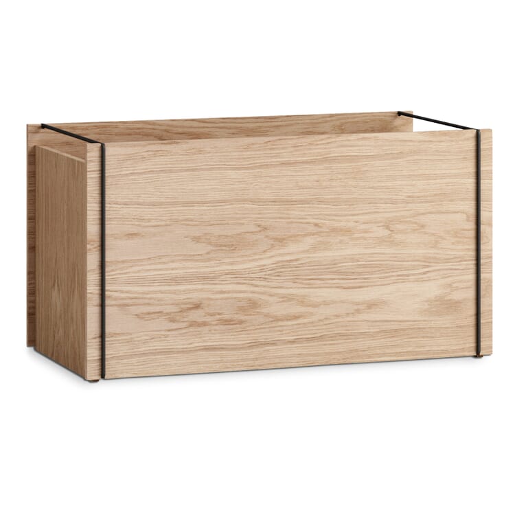 Stapelkiste Storage Box, Bügel: Schwarz
