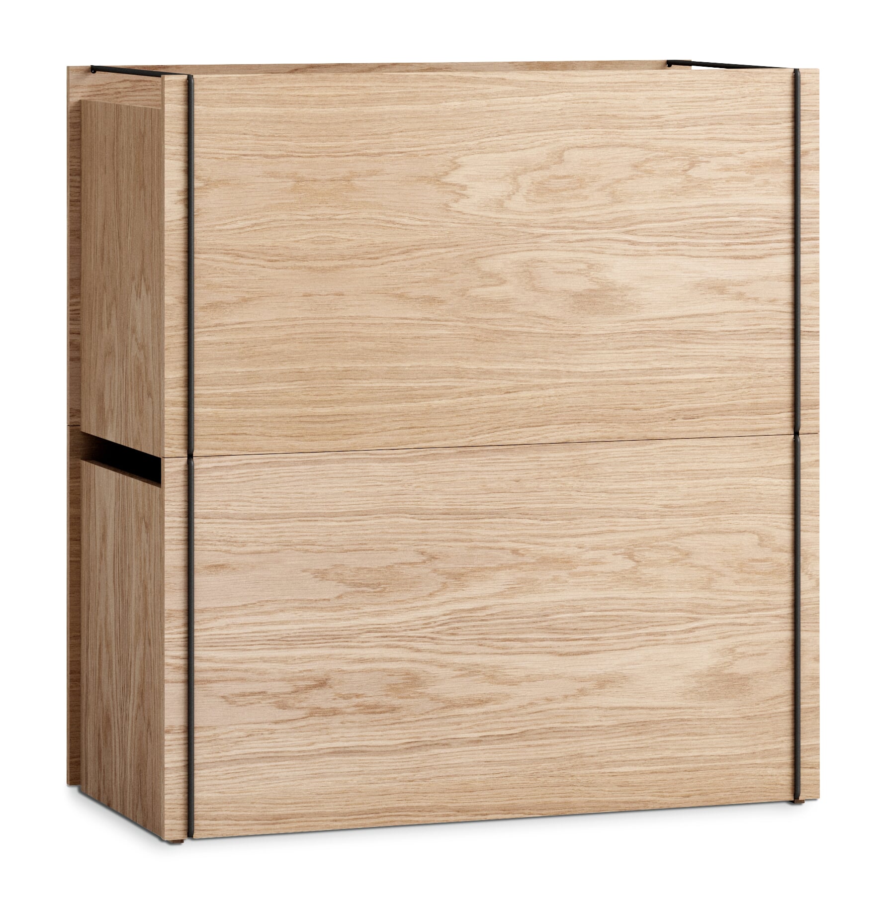 Stacking box Storage Box, Temple: Black
