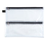 Bolsa de malla con varios compartimentos A4