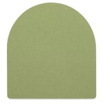 Coussin d'assise en feutre Estoril Vert pastel