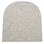 Seat cushion felt Frankfurt Light gray