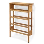 Shoe rack oak wood