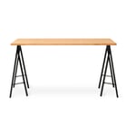 Tréteau de table en chêne Décapé