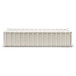 Container DS Flat RAL1013 Blanc perlé