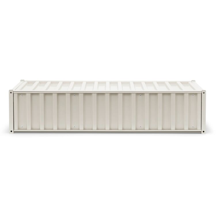 Container DS Plano, RAL 1013 Blanco perla