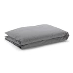 Funda nórdica de algodón Gris 155 × 220 cm