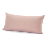 Funda de almohada de algodón Rosa antiguo 40 × 80 cm