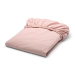 Fitted sheet cotton Dusty rose 140 × 200 cm