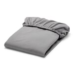 Fitted sheet cotton Gray 140 × 200 cm