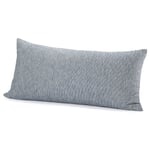 Federa di flanella a spina di pesce Blu 40 × 80 cm