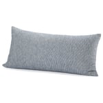 Pillowcase flannel herringbone Blue 40 × 80 cm