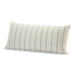 Funda de almohada de lino lavado Blanco-ocre 80 × 80 cm