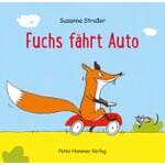 Le renard conduit une voiture