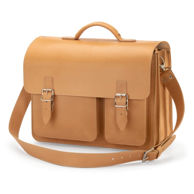 Sac d'enseignant en cuir de vache