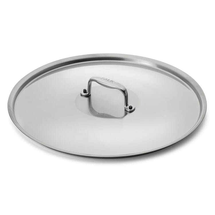 Tapa de acero inoxidable, 28 cm