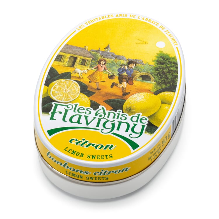 Anis pastiller citron enkelt dåse