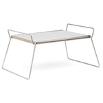 Bloch bakkebord Krom / lysegrå