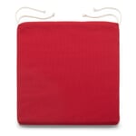 Coussin d'assise en laine vierge Rouge