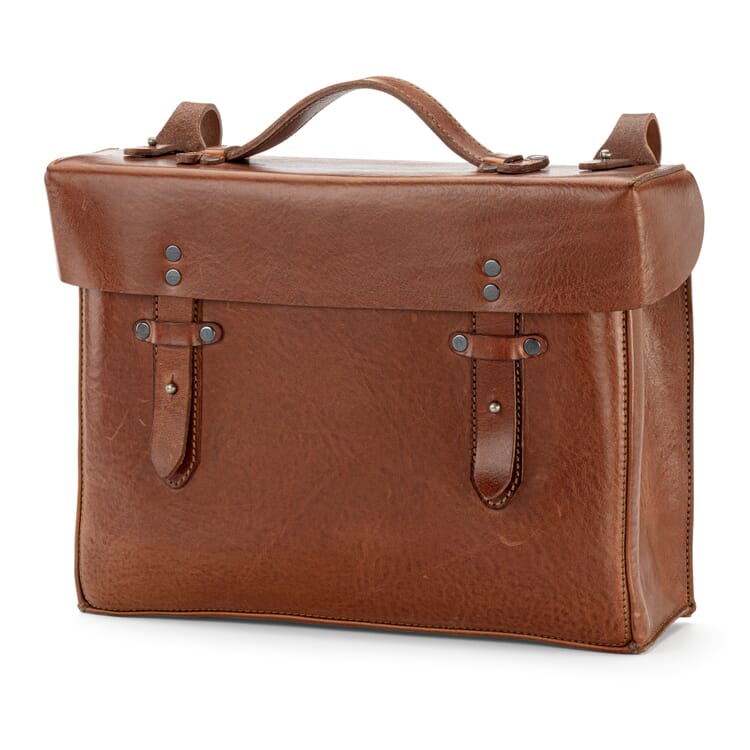 Bæretaske af koskind