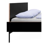 Headboard for bed Hans, black 140 cm