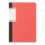 Notesbog japansk 9 × 13 cm Rød