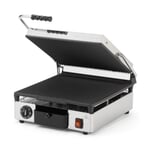 Stor firkantet kontaktgrill riflet på begge sider