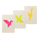 Set de cartes postales Tangram