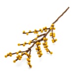 Berry branch felt Yellow