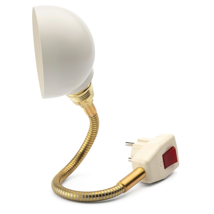 Lampe à fiche flexible, Laiton