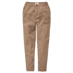 Men's linen pants Medium brown