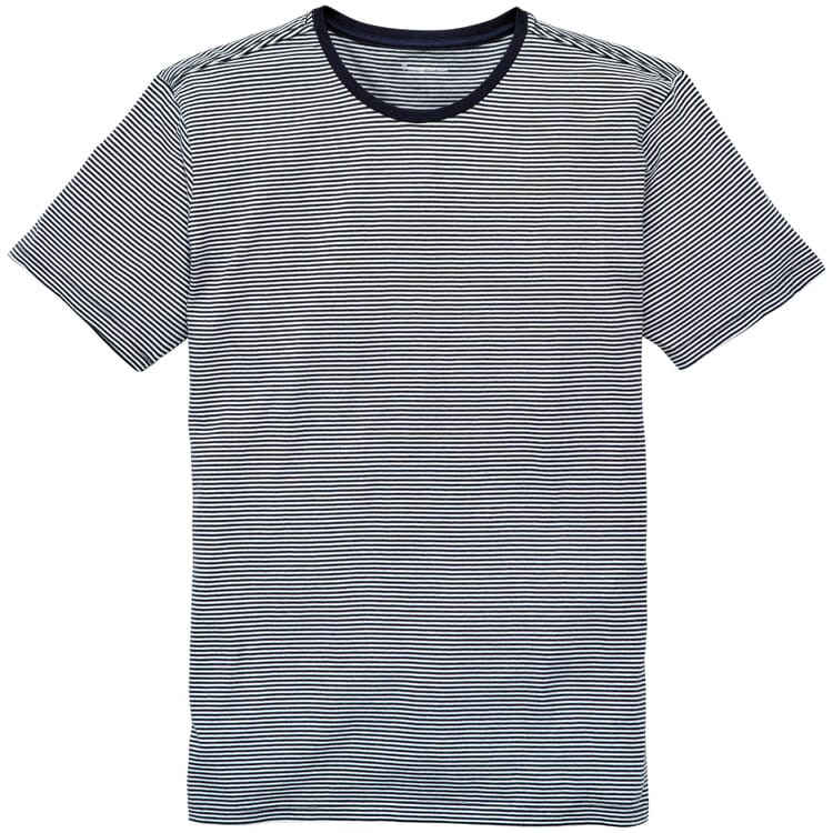 Men's striped t-shirt, Darkblue