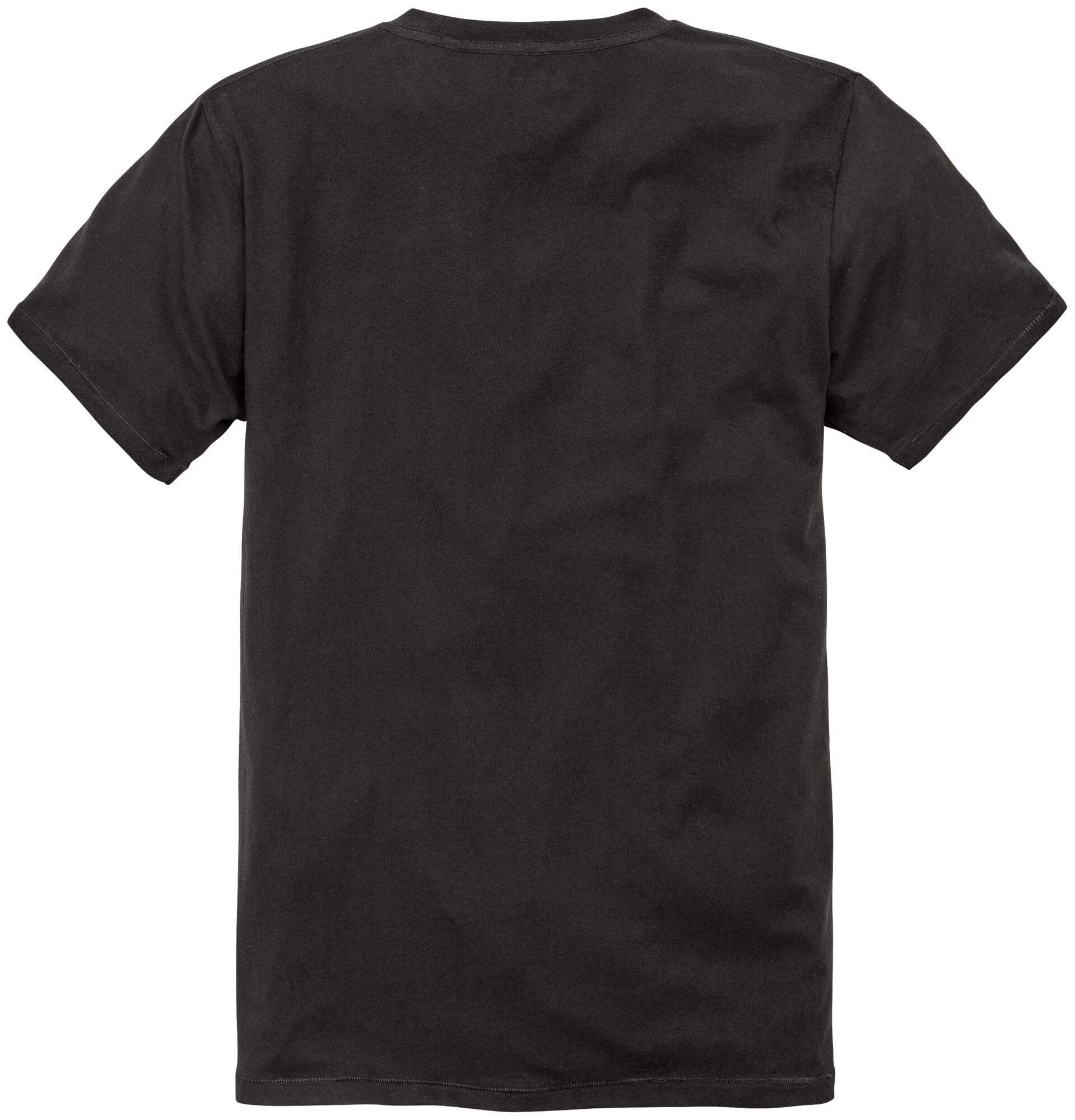 Men's t-shirt breast pocket, Black 